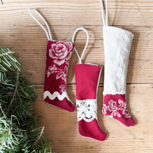 Set of 3 Tiny Stockings