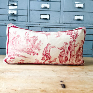 Antique French Toile Pillow