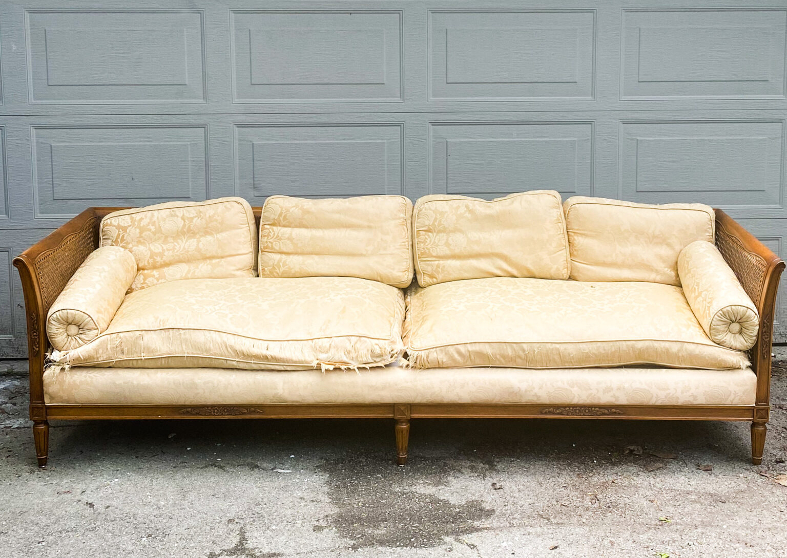 Vintage Sofa Redo Penny & Ivy