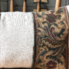 Vintage French Fabric Pillow - Image 2
