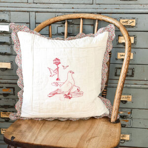 Vintage Quilt Pillow