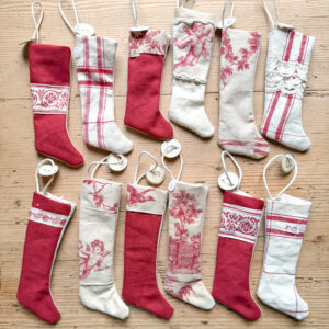 Set of 12 Tiny Stockings