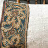 Vintage French Fabric Pillow - Image 2