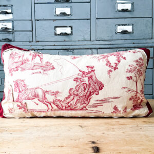 Antique French Toile Pillow