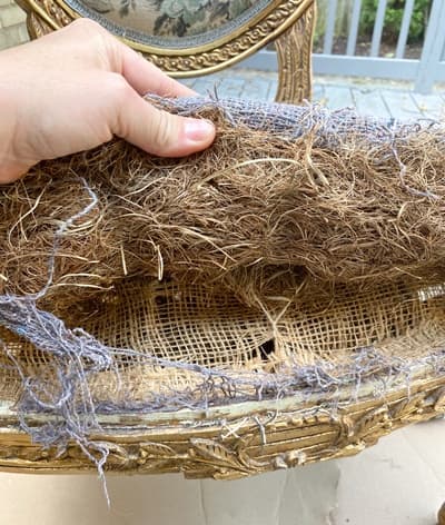 Upholstering An Antique Chair Penny Ivy