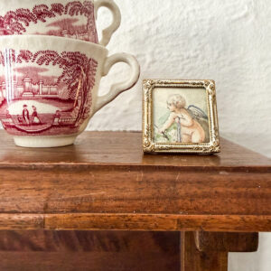 Tiny French Watercolor Painting