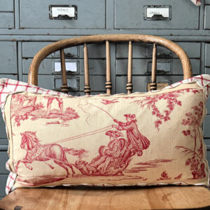 Antique French Toile Pillow