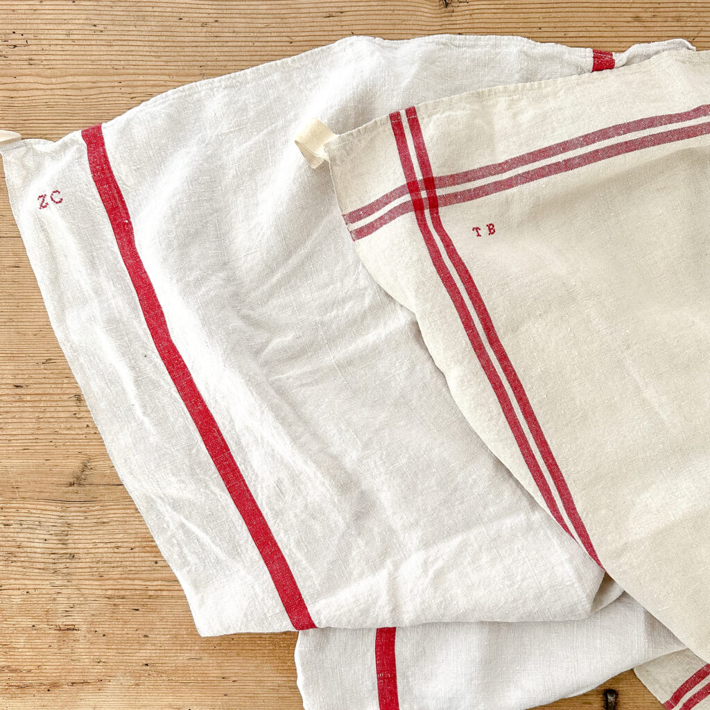 Two French Tea Towels Penny & Ivy