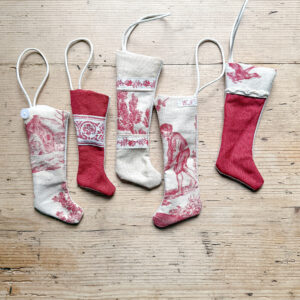 Set of 5 Tiny Stockings