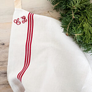 Vintage French Tea Towel