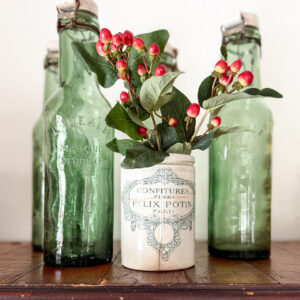 Antique French Confiture Pot