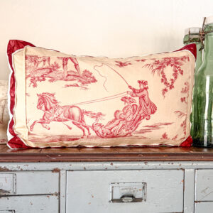 Antique French Toile Pillow