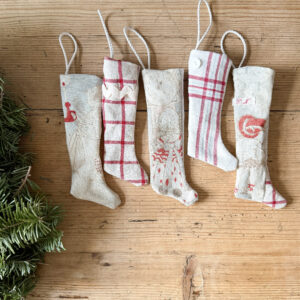 Set of 5 Tiny Stockings
